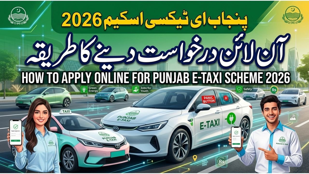 How to Apply Online for Punjab E-Taxi Scheme 2026
